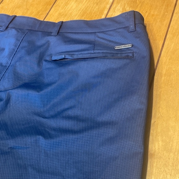 Twillory Performance Pants Tailored Fit 34x34 Navy Houndstooth NICE!! - Picture 9 of 16